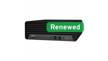 HP Renewed Grade C | EliteDesk 805 G6 SFF | AMD Ryzen 5 PRO | 4650G | 16 GB | SSD | 256 GB | AMD Radeon Graphics | Windows 11 Pro