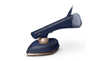 Philips Steam Iron with Soft Board | OneTurn GC215/20 | Steam Iron | 1800 W | Water tank capacity 200+300 ml | Continuous steam 45 g/min | Steam boost performance 90 g/min | Blue