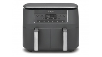 NINJA Double hot air fryer | DZ300EU | Power 2400 W | Capacity 7.6 L | Grey