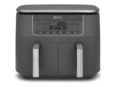 NINJA Double hot air fryer | DZ300EU | Power 2400 W | Capacity 7.6 L | Grey