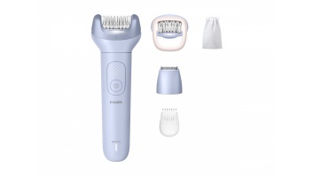 Philips Epilator | BRE711/00 Series 8000 | Operating time (max) 60 min | Number of power levels 2 | Wet & Dry | Blue