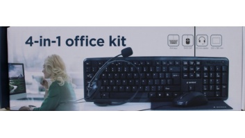 SALE OUT. Gembird KBS-UO4-01 Multimedia office set, black, US-Layout | SALE OUT. | Gembird 4-in-1 Multimedia office set | KBS-UO4-01 | Keyboard, Mouse, Pad and Headset Set | Wired | Mouse included | US | Black | DAMAGED PACKAGING