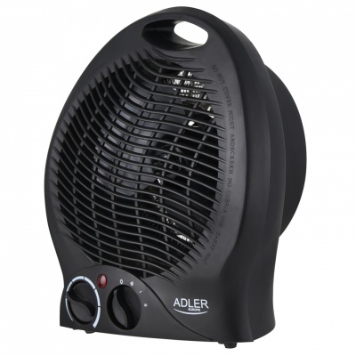 Adler AD 7761 Fan Heater, 2000 W, Black | Adler