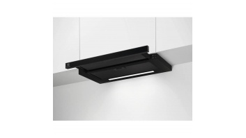 Akcija! Electrolux tvaika nosūcējs, izvelkams, 60 cm, melns