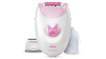 BRAUN Silk 3 epilators ar piederumiem