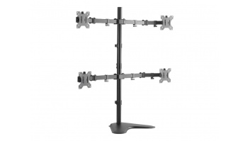 Logilink BP0046 Quad Monitor Desk Stand 13"-32'' | Logilink | Desk Mount | BP0046 | 13-32 " | Maximum weight (capacity) Carrying capacity of each arm: Max. 8 kg kg | Black