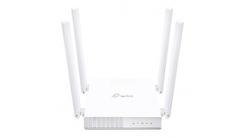 TP-LINK | Dual Band Router | Archer C24 | 802.11ac | 300+433 Mbit/s | 10/100 Mbit/s | Ethernet LAN (RJ-45) ports 4 | Mesh Support No | MU-MiMO Yes | No mobile broadband | Antenna type 4xFixed