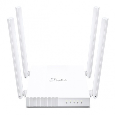 TP-LINK | Dual Band Router | Archer C24 | 802.11ac | 300+433 Mbit/s | 10/100 Mbit/s | Ethernet LAN (RJ-45) ports 4 | Mesh Support No | MU-MiMO Yes | No mobile broadband | Antenna type 4xFixed
