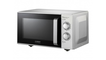 Caso | Ceramic Microwave Oven with Grill | MG 25 Ecostyle | Free standing | 900 W | 25 L | Grill | Silver
