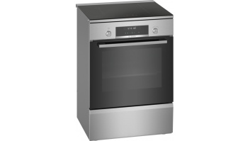 Bosch | Cooker | HLS79Y351U Series 6 | Hob type Induction | Oven type Electric | Stainless Steel | Width 60 cm | Depth 60 cm | Grilling | LCD | Energy efficiency class A | 63 L