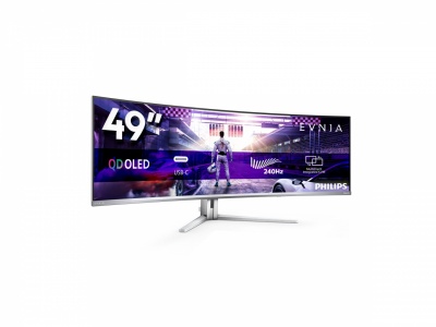Philips | Gaming Monitor | 49M2C8900/00 | 48.9 " | 32:9 | 240 Hz | 0.03 ms | 5120 x 1440 pixels | 450 cd/m² | HDMI ports quantity 2