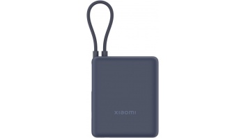 Xiaomi 33W Power Bank (Integrated Cable) | 10000 mAh | USB-C | Ice Blue