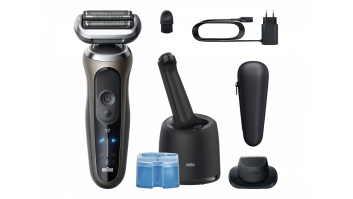 Braun 72-C7200cc Series 7 Shaver, Black/Gold | Braun