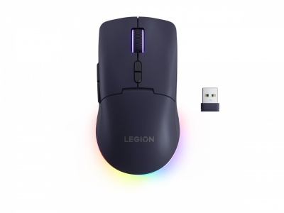 Lenovo RGB Gaming Mouse | Legion M220 | Wireless | 2.4 GHz, Bluetooth, Wired | Nebula Purple
