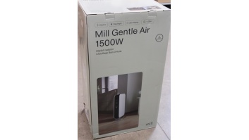 SALE OUT. Mill AB-H1500DN 1500W Oil Filled Radiator, White | Mill | Heater | AB-H1500DN | Oil Filled Radiator | 1500 W | Number of power levels 3 | Suitable for rooms up to 16-24 m² | White | DAMAGED PACKAGING