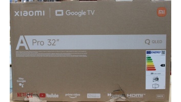 SALE OUT. Xiaomi QLED TV A Pro 2026 32" | SALE OUT. | Xiaomi QLED TV A Pro 2026 | 32" | Smart TV | Google TV | HD | Dark Gray | DAMAGED PACKAGING