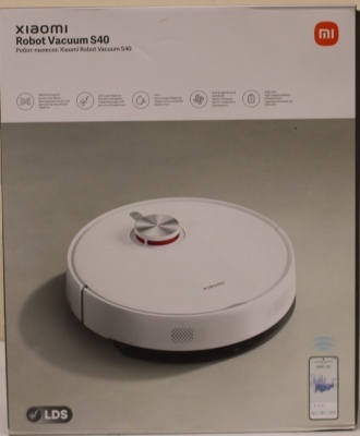 SALE OUT. Xiaomi Robot Vacuum S40 EU | Xiaomi Robot Vacuum S40 EU | Wet&Dry | 5200 mAh | Dust capacity 0.52 L | 10000 Pa | White | DAMAGED PACKAGING | 24 month(s)