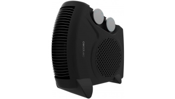 Cecotec ReadyWarm 2000 Max Dual Black | Fan heater | 2000 W | Number of power levels 3 | Suitable for rooms up to 20 m² | Black