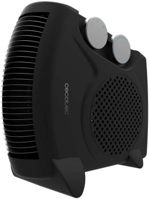 Cecotec ReadyWarm 2000 Max Dual Black | Fan heater | 2000 W | Number of power levels 3 | Suitable for rooms up to 20 m² | Black