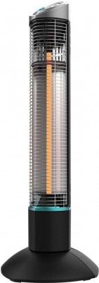 Cecotec ReadyWarm 1000 Power Tower | Halogen Heater | 1000 W | Number of power levels 2 | Black | IP55