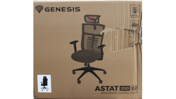 SALE OUT. | Ergonomic Chair Astat 200 Base material Nylon; Castors material: Nylon with CareGlide coating | Black | DAMAGED PACKAGING | 24 month(s)