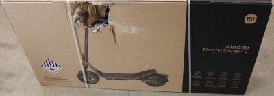 SALE OUT. Xiaomi Electric Scooter 6 GL | Xiaomi 24 month(s) | DAMAGED PACKAGING AND PAINT, SCRATCHED