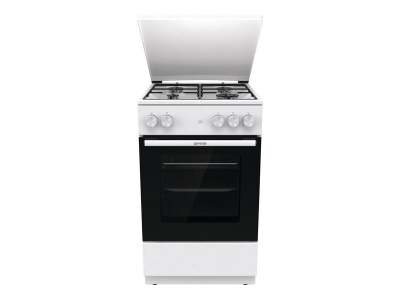 Gorenje Cooker | GG5A14WJ | Hob type Gas | Oven type Gas | White | Width 50 cm | Depth 59.4 cm | Energy efficiency class A | 70 L
