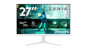 Philips Evnia 27M2N3201PL/00 | 27 " | Fast IPS | FHD | 16:9 | 260 Hz | 1 ms | 1920 x 1080 pixels | 300 cd/m² | HDMI ports quantity 1 | White