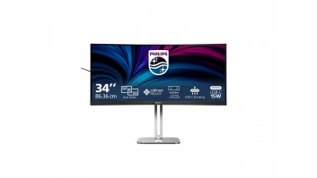 PHILIPS 34B2U5900C/00 34" DUAL Mode Curved Business monitor 21:9/5120x2160/350cdm2/2ms/DP HDMI USB-C | Philips | 34B2U5900C/00 | 34 " | VA | 21:9 | 120 Hz | 2 ms | 5120 x 2160 pixels | 450 cd/m² | HDMI ports quantity 2