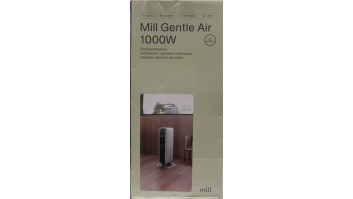 SALE OUT. Mill oil 1000W, Heat boost technology – highly efficient heaters, increased heat distribution | Mill | Heater | AB-H1000DN | Oil Filled Radiator | 1000 W | Number of power levels 3 | Suitable for rooms up to 12-16 m³ | White | DAMAGED PACKAGING