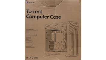SALE OUT. Fractal Design Torrent Black RGB TG | Fractal Design | Torrent Black RGB TG Light Tint | Torrent Black RGB TG | ATX | Black | DAMAGED PACKAGING
