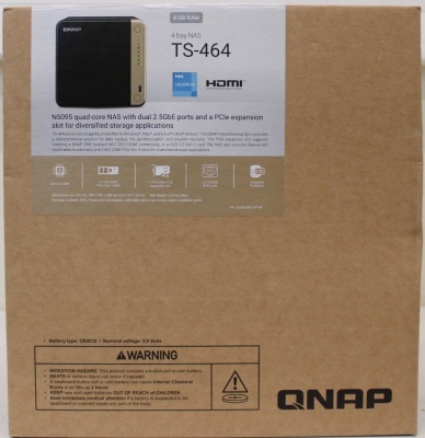 SALE OUT. QNAP | 4-Bay desktop NAS | TS-464-8G | Intel Celeron | N5095 4-core | Processor frequency 2.9 GHz | 8 GB | DEMO (SCRATCHED)