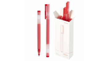 Xiaomi | High-capacity Gel Pen, 10-Pack, Red
