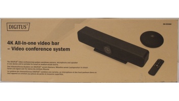 SALE OUT. | Digitus 4K All-in-One Video Bar Pro – Video Conference System | DS-55580 | DEMO | 24 month(s)