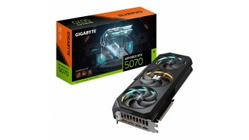 Graphics Card|GIGABYTE|NVIDIA GeForce RTX 5070|12 GB|GDDR7|192 bit|PCIE 5.0 16x|GPU 2625 MHz|Triple slot Fansink|1xHDMI|3xDisplayPort|GV-N5070GAMINGOC-12GD