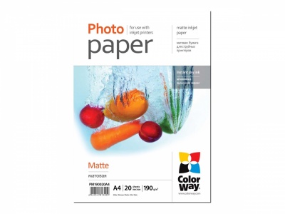 Matte Photo Paper | 190 g/m² | A4