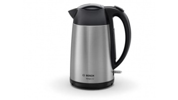 Bosch | Kettle | DesignLine TWK3P420 | Electric | 2400 W | 1.7 L | Stainless steel | 360° rotational base | Black/Stainless Steel