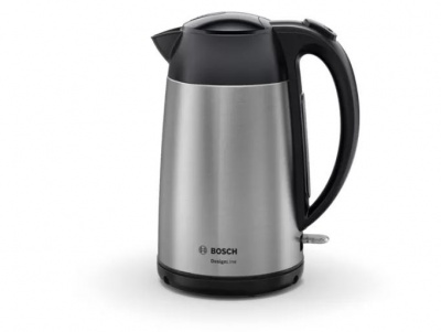 Bosch | Kettle | DesignLine TWK3P420 | Electric | 2400 W | 1.7 L | Stainless steel | 360° rotational base | Black/Stainless Steel