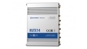 Teltonika | LTE Cat 12 Router | RUTX14 | 802.11ac | 867 Mbit/s | 10/100/1000 Mbps Mbit/s | Ethernet LAN (RJ-45) ports 5 | MU-MiMO Yes | 4G | Antenna type Internal