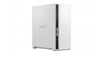 QNAP | 2-Bay ARM | TS-233 | Up to 2 SATA 6Gb/s, 3Gb/s | ARM 4-core | Cortex-A55 | Processor frequency 2.0 GHz | 2 GB | N/A