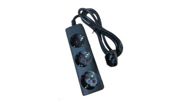 Eaton | Eaton Output cable IEC-Schuko 10A C14 - 3x Schuko-Box | 1010081 | Sockets quantity 3