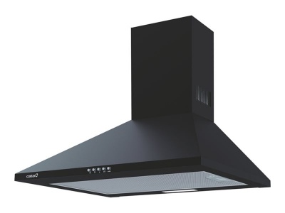 CATA | Hood | OMEGA 600 BK | Wall mounted | Energy efficiency class C | Width 60 cm | 645 m³/h | Mechanical | LED | Black