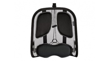 Fellowes | Professional back support with mesh Professional Series | Graphite | Depth 195 mm | Height 370 mm | Mesh textile | Width 304 mm
