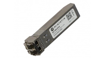 MikroTik SFP28 Module | XS+85LC01D | Dual LC UPC | 10000/25000 Mbit/s | Maximum transfer distance 100 m