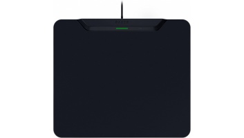 Razer | Wireless Charging Gaming Mouse Mat and Puck, Hard Edition | HyperFlux V2 Wireless Charging System | Gaming Mouse Mat | 360 x 311 mm | Black