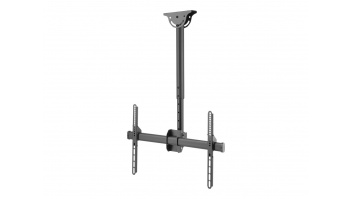 Digitus Ceiling mount | DA-90421 | Height, tilt, swivel, rotation | 37-70 " | Maximum weight (capacity) 50 kg | Black