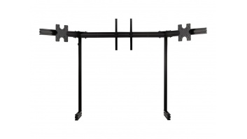 Next Level Racing Floor stand | Tilt | ELITE Free Standing Triple Add-On Monitor Stand | 21-43 " | Black