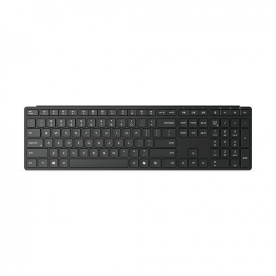 Lenovo Multi-Mode Pro Keyboard 6000 | Keyboard | Wireless | Nordic | Bluetooth | Wireless connection | Eclipse Black