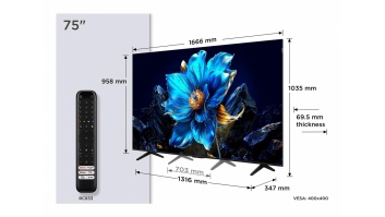 TV Set|TCL|75 "|4K Ultra HD|3840 x 2160 pixels|Flat|16:9|QLED|75P7K