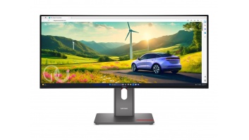Lenovo | ThinkVision | P34WD-40 | 34 " | IPS | 21:9 | 120 Hz | 4 ms | 3440x1440 pixels | 350 cd/m² | HDMI ports quantity 1 | Eclipse black | Warranty 36 month(s)